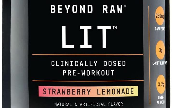 Beyond Raw LIT Pre-Workout Powder: Unleash Your Full Potential