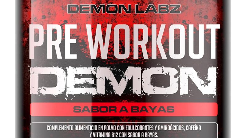 Pre Workout Demon: Ignite Your Workouts with Creatine, Caffeine, Beta-Alanine, and Glutamine