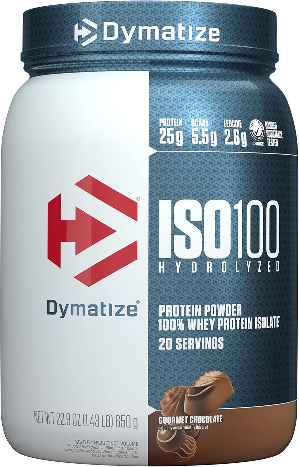 Dymatize Nutrition ISO100 Hydrolyzed Whey Protein Isolate