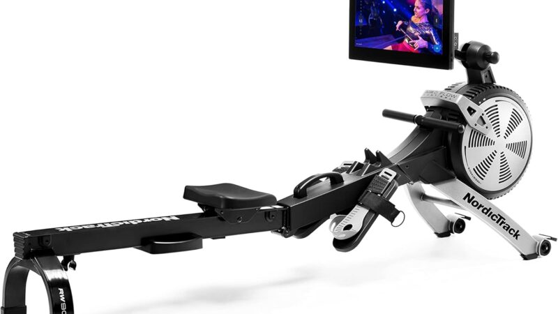 NordicTrack Smart Rower with 10” HD Touchscreen for Enhanced Fitness