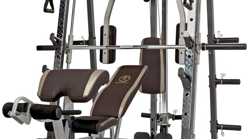 Achieve Fitness Goals with MARCY Pro Smith Cage Workout Machine