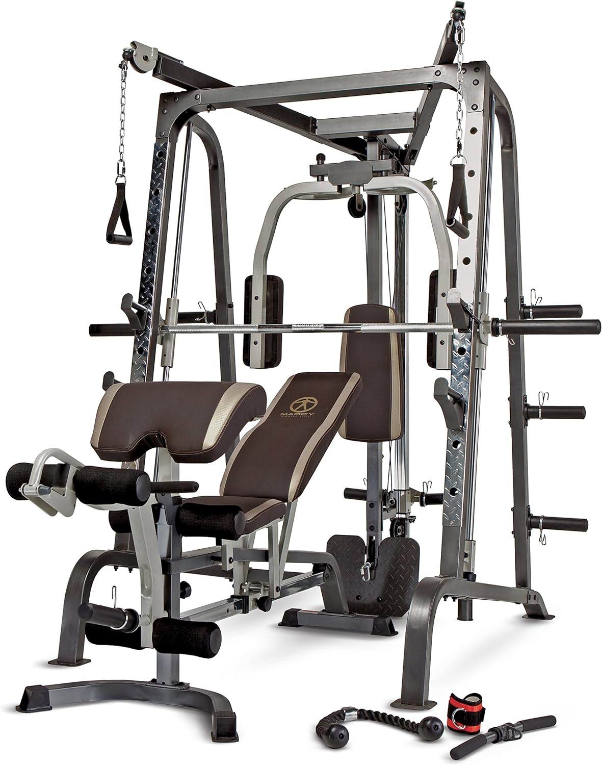 Achieve Fitness Goals with MARCY Pro Smith Cage Workout Machine