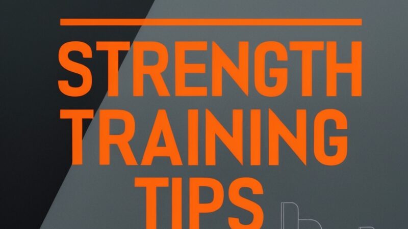 Top Strength Training Tips for Maximum Gains