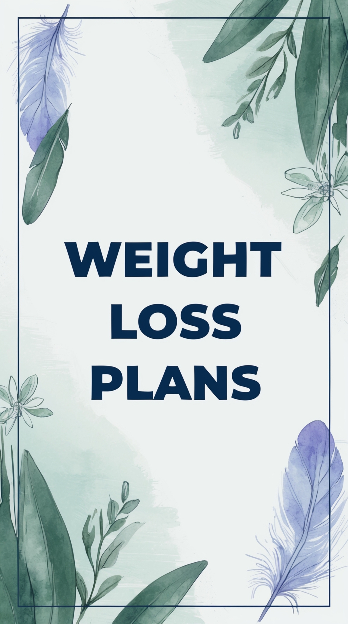 Comprehensive Guide to Effective Weight Loss Plans