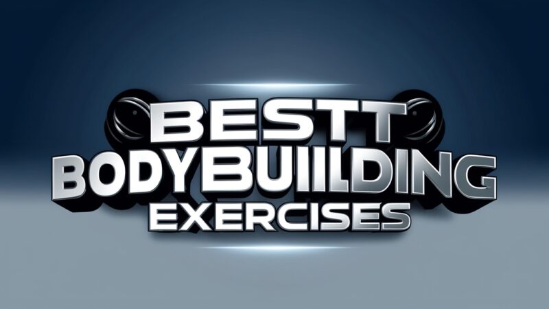 Optimal Bodybuilding Exercises for Peak Performance