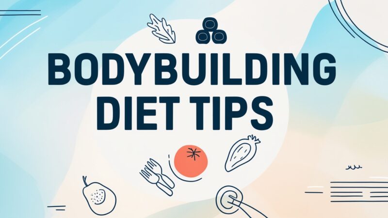 Bodybuilding Diet Tips for Maximum Muscle Growth