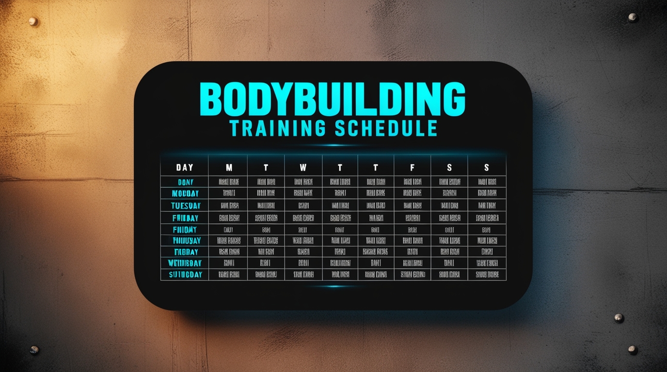 Effective Bodybuilding Training Schedule for Muscle Growth