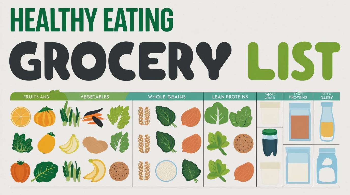 Healthy Eating Grocery List for a Nutrient-Rich Lifestyle