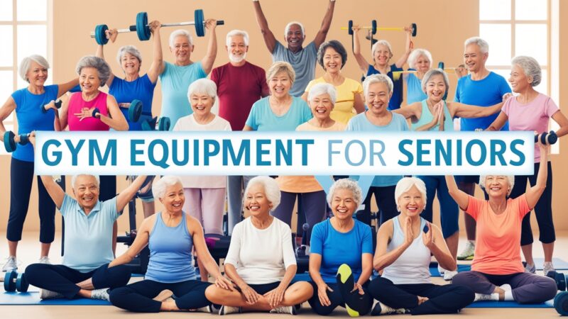 Gym Equipment for Seniors: Enhance Fitness Safely