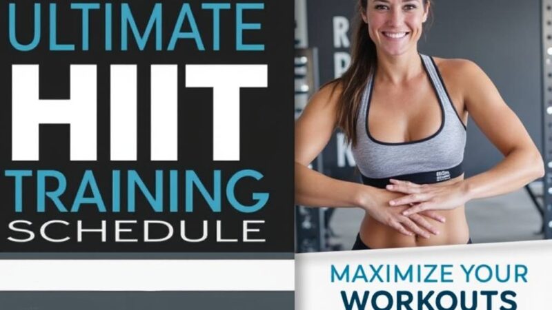 Ultimate HIIT Training Schedule: Maximize Your Workouts for Optimal Results