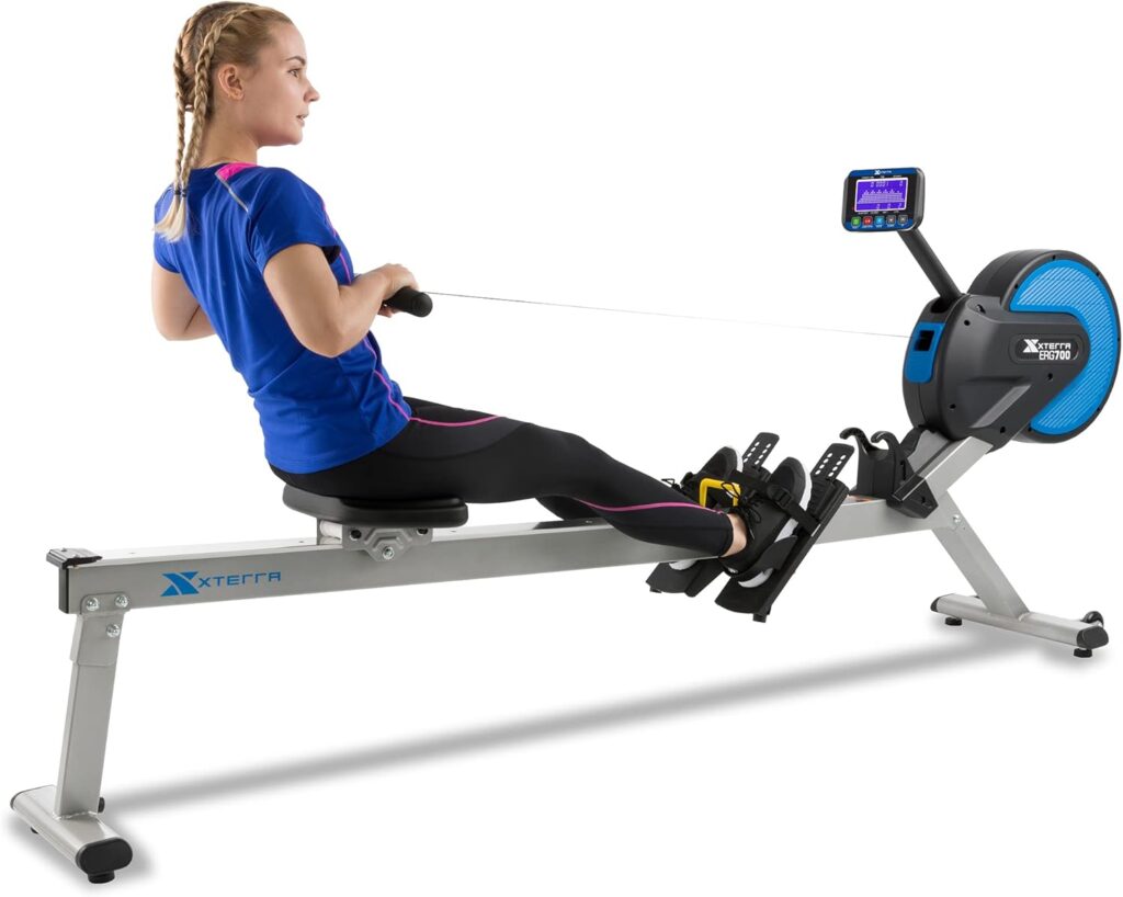 XTERRA ERG550 Fitness Rower in modern home gym setting