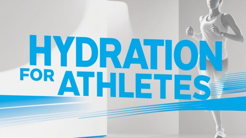 Hydration for Athletes: The Ultimate Guide to Staying Hydrated