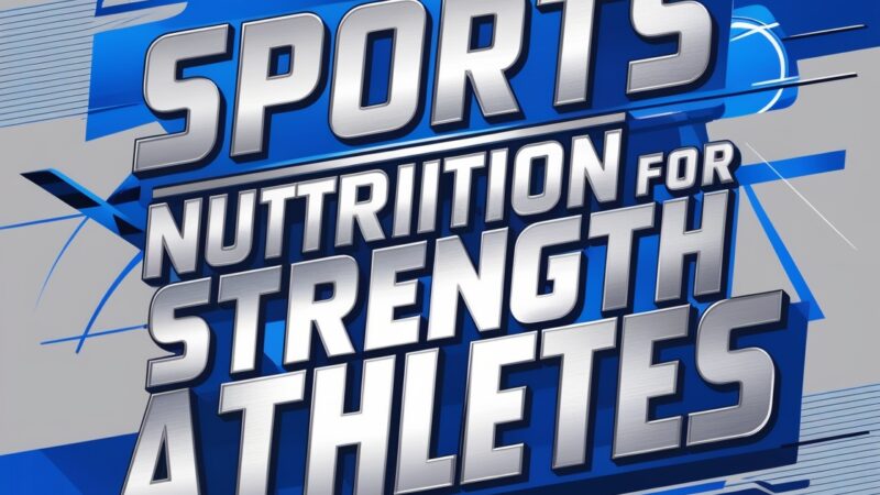 Maximize Performance: Sports Nutrition for Strength Athletes