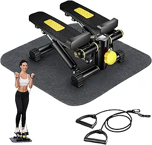 Ultimate Home Fitness Stepper with adjustable intensity and quiet operation