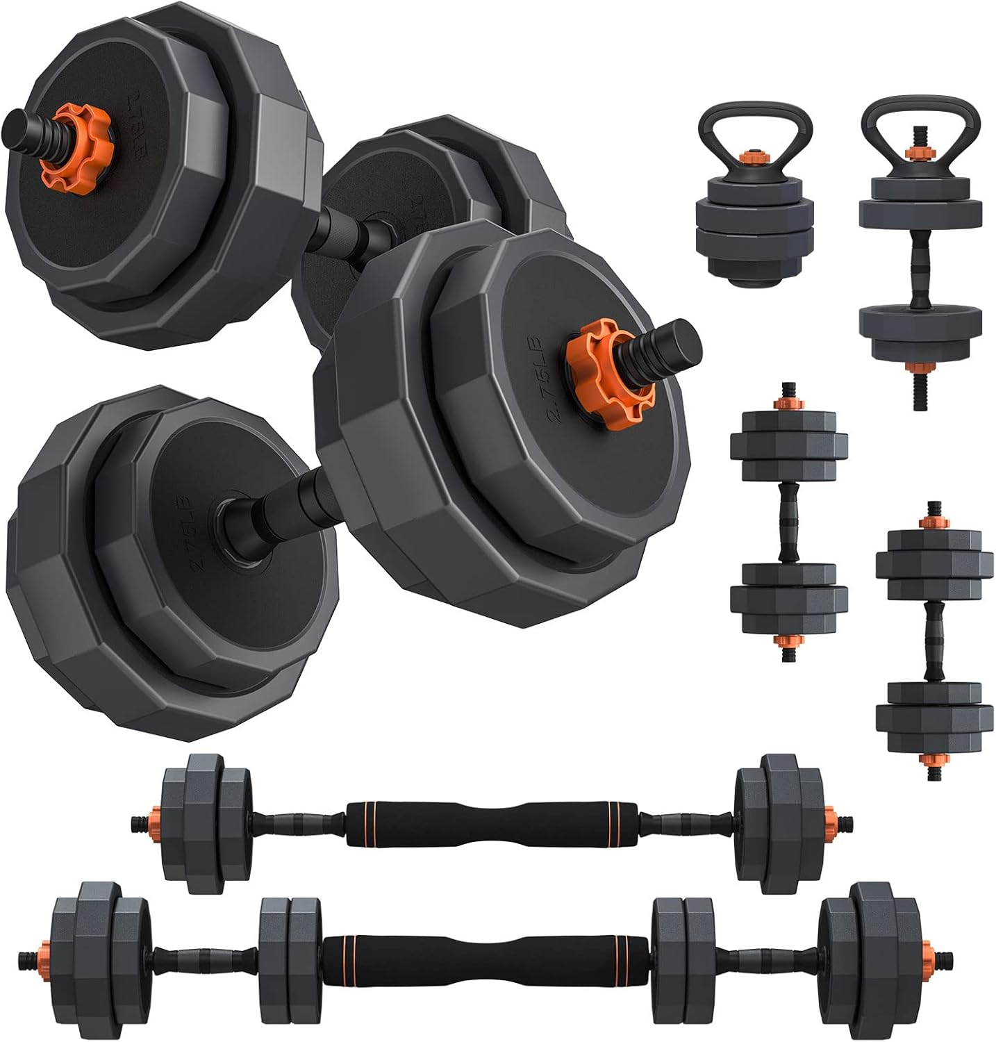 Enhance Your Workouts with Lusper Adjustable Weights Dumbbells Set