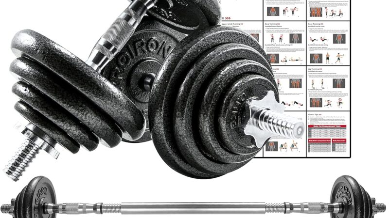 Ultimate Guide to PROIRON 44Lbs Cast Iron Adjustable Dumbbells